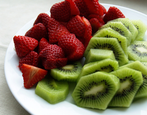 Strawberry, Fruit, Kiwi