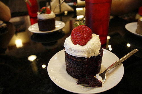 Strawberry, Cake, Chocolate