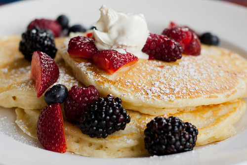 Blackberry, Strawberry, Pancake