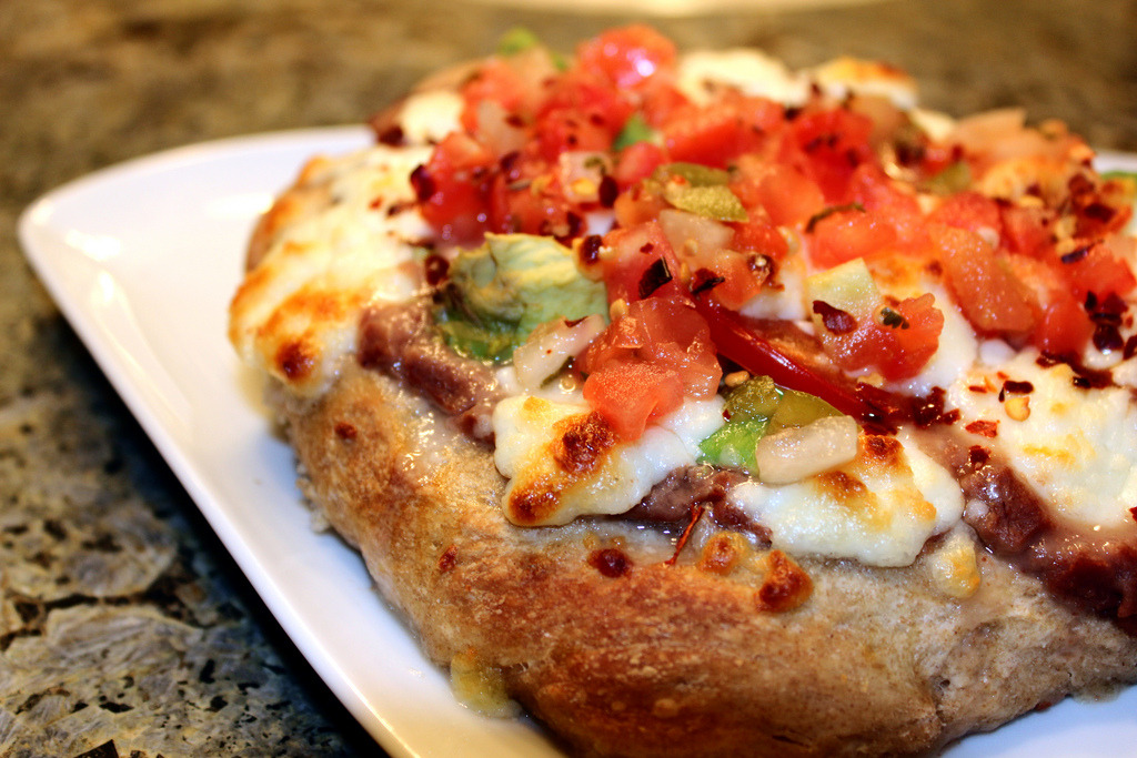 Mexican Pizza (by Vegan Feast Catering)