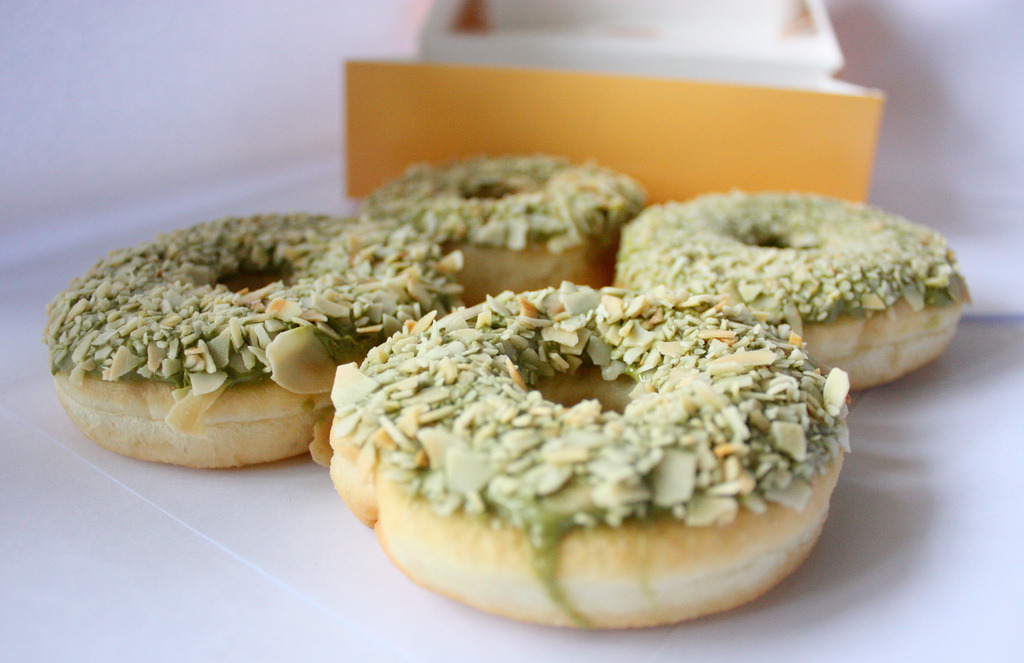 Green Tea Donuts