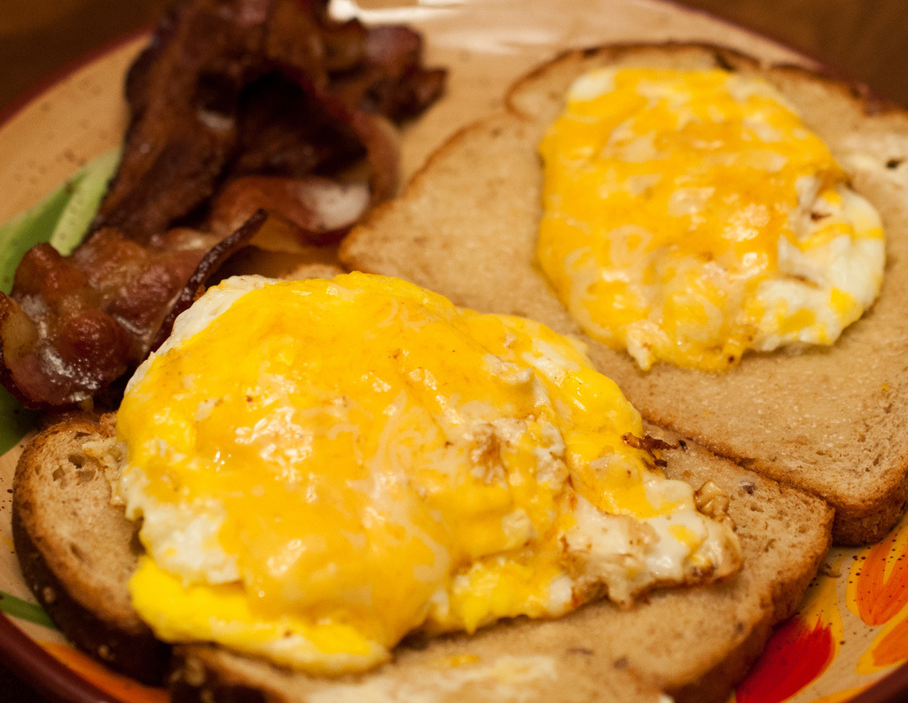 Eggs, Cheese & Bacon
