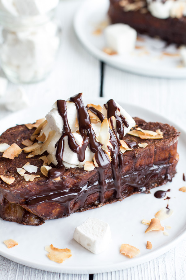 best ever hot chocolate french toast.