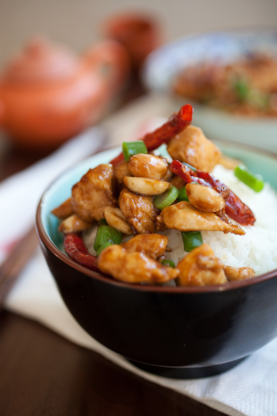 Kung Pao Chickenwith recipe (link)
