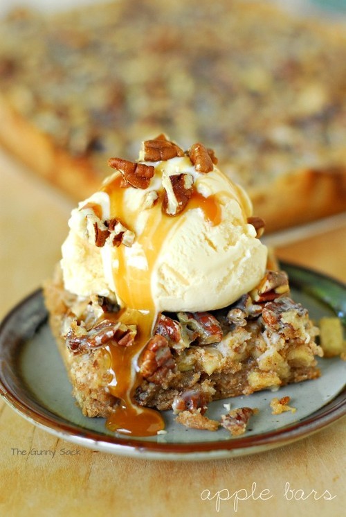 Apple Bars with Pecans