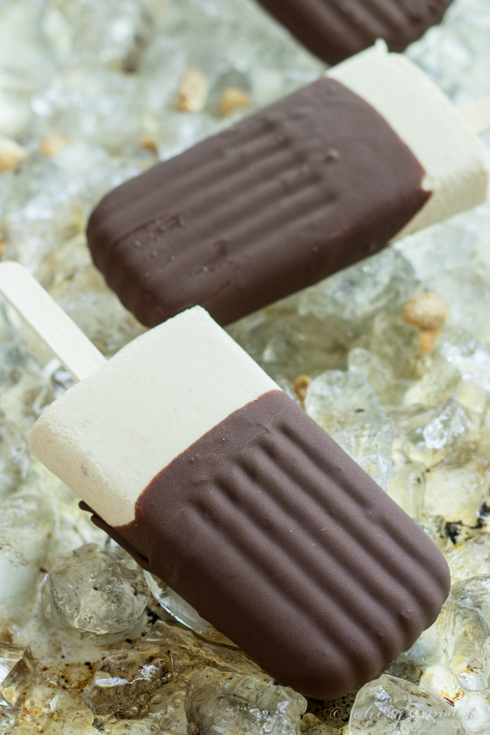 Peanut Butter and Chocolate Popsicles (recipe)