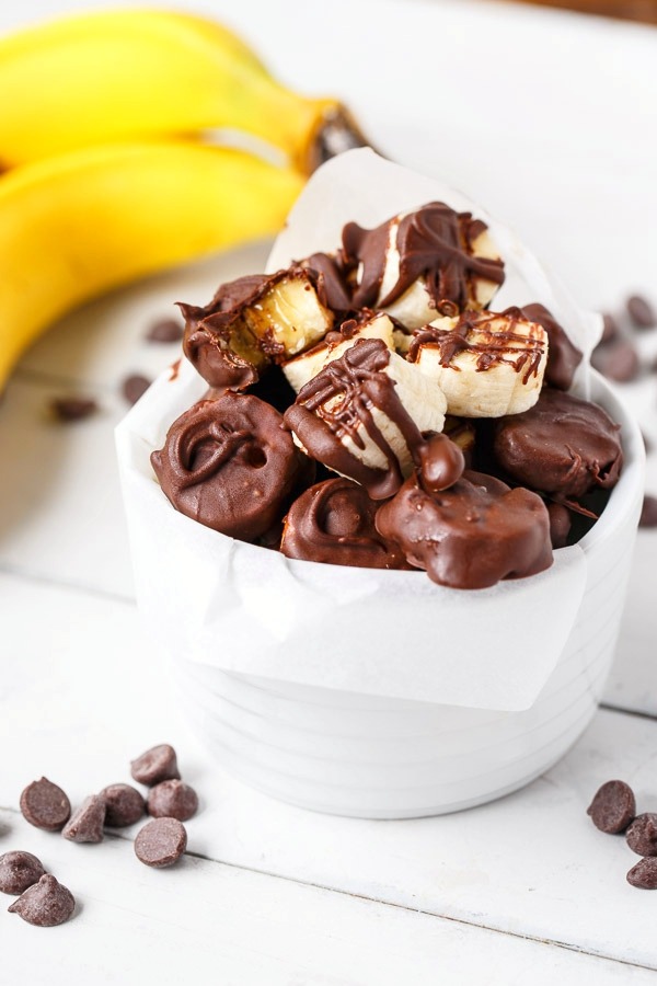 Chocolate covered bananas
